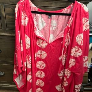 Poncho style t shirt
